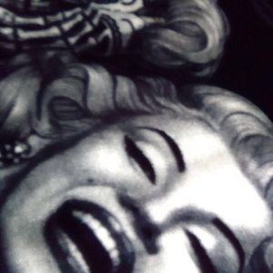 Marilyn Monroe king size blanket